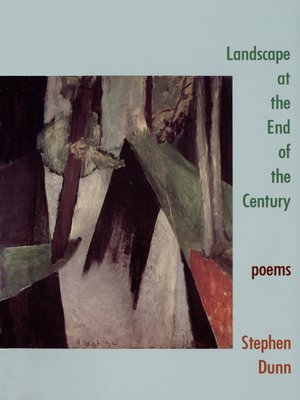 cover image of Landscape at the End of the Century